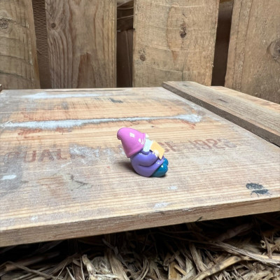 Laying Purple Gnome Reading BOTANICAL BESTIES PLANT COMPANIONS