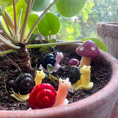 BOTANICAL BESTIES - PLANT COMPANIONS SNAILS AND MUSHROOMS