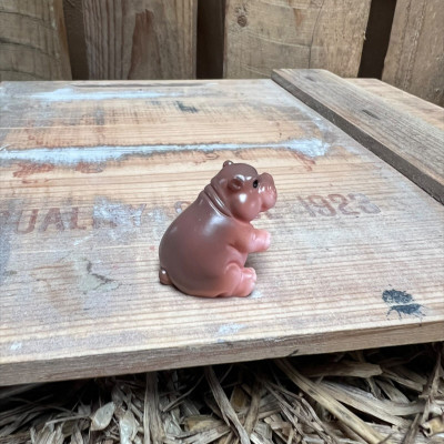 Sitting Hippo BOTANICAL BESTIES PLANT COMPANIONS