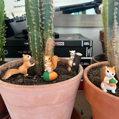 BOTANICAL BESTIES - PLANT COMPANIONS SQUIRRELS