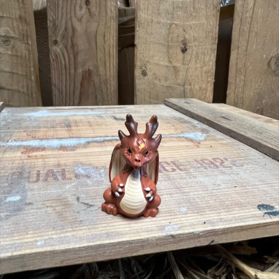 Clay Brown Dragon BOTANICAL BESTIES PLANT COMPANIONS