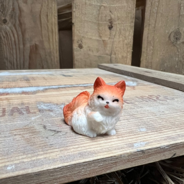 Sitting Red Tabby Cat BOTANICAL BESTIES PLANT COMPANIONS