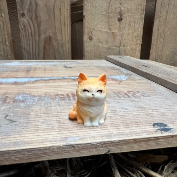 Happy Ginger Tabby Cat BOTANICAL BESTIES PLANT COMPANIONS