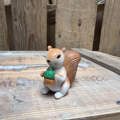 Squirrel with Little Acon BOTANICAL BESTIES PLANT COMPANIONS