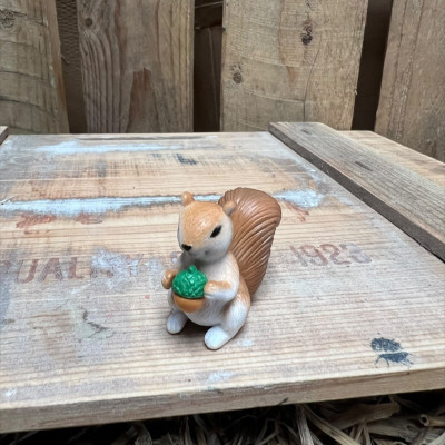 Squirrel with Little Acon BOTANICAL BESTIES PLANT COMPANIONS