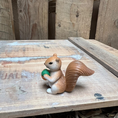 Squirrel with Little Acon BOTANICAL BESTIES PLANT COMPANIONS