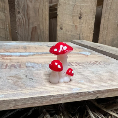 Red and White spotted Mushroom BOTANICAL BESTIES PLANT COMPANIONS