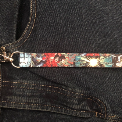 Horror Hellraiser Pinhead (comic edition) Print Lanyard Keyring