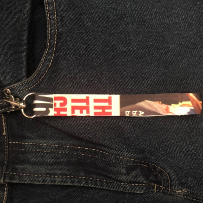 Horror The Texas Chain Saw Massacre Print Lanyard Keyring