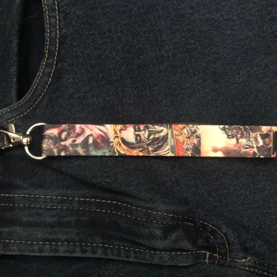 Horror The Exorcist Regan (comic edition)  Print Lanyard Keyring