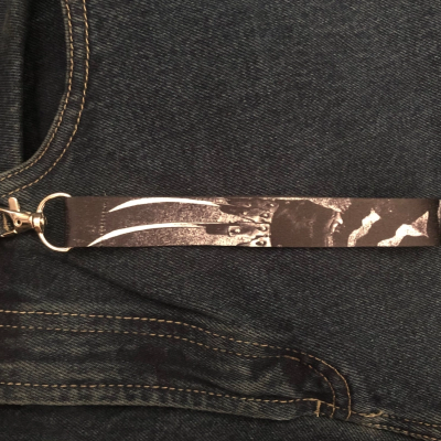 Horror A Nightmare on Elm Street Print Lanyard Keyring