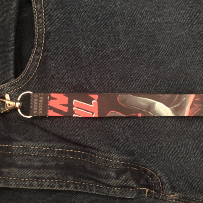 Horror Friday 13th Jason Voorhees Print Lanyard Keyring