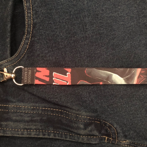 Horror Friday 13th Jason Voorhees Print Lanyard Keyring