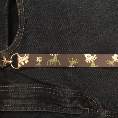 Gaming MediEvil Dan-Hand Print Lanyard Keyring