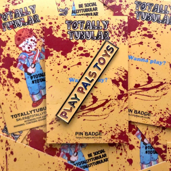 Child's Play Chucky Play Pals Toys enamel pin badge