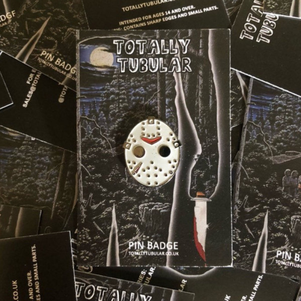 Friday The 13th smol Jason's Hocky Mask enamel pin badge