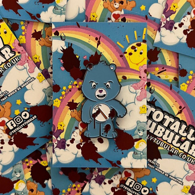 INTENSIVE CARE BEAR build-er-bear edition enamel pin badge