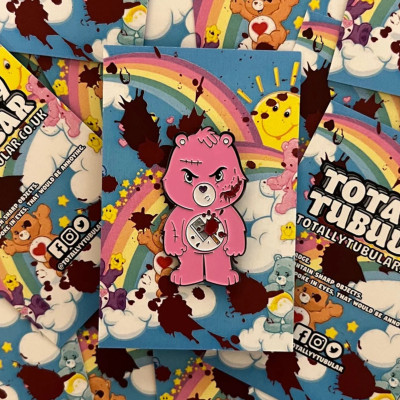 INTENSIVE CARE BEAR Original enamel pin badge