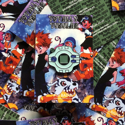 Digimon Adventure Taichi Digivice enamel pin badge