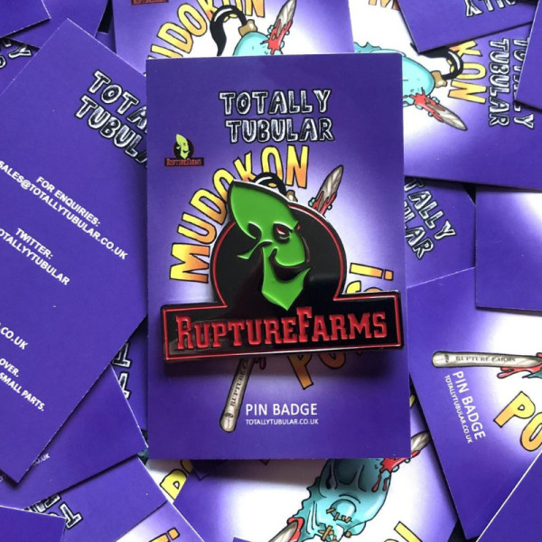 ODDWORLD: ABE'S ODDYSEE Rupture Farms Logo enamel pin badge