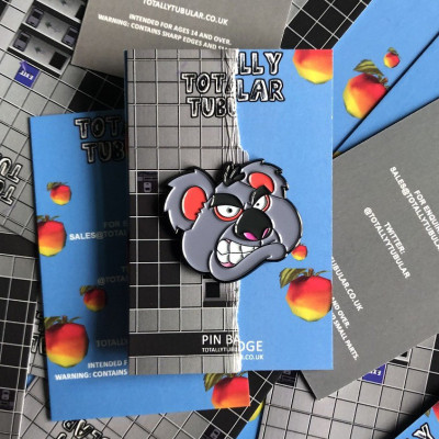 Crash Bandicoot ps1 Koala Kong enamel pin badge