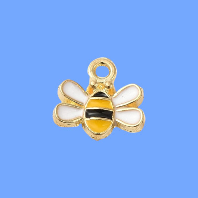 Barry the bumbling Bee Enamel Pendant with Chain