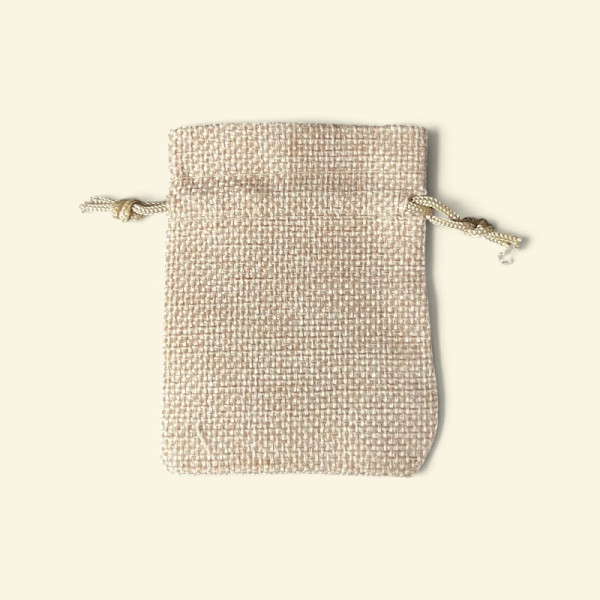 LITTLE POLYCOTTON DRAWSTRING BAG