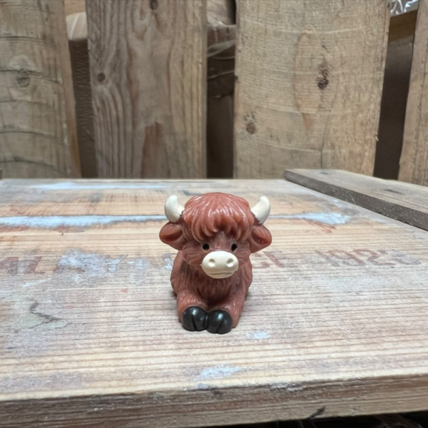 Laying Highland Cow BOTANICAL BESTIES PLANT COMPANIONS