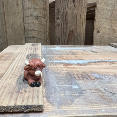 Laying Highland Cow BOTANICAL BESTIES PLANT COMPANIONS